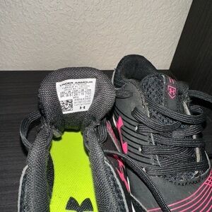 Under Armour Kids Shoes - Black and Pink